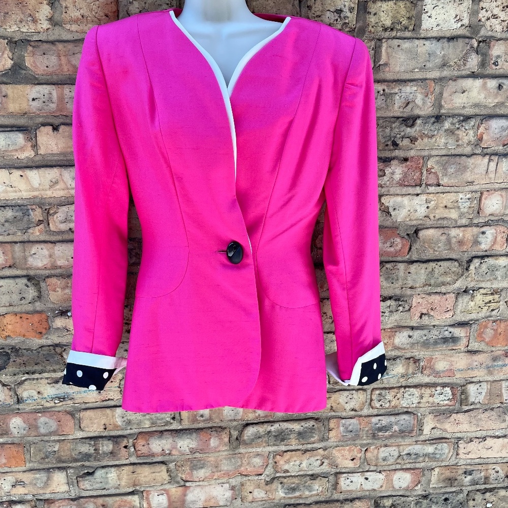 Vintage Richard Warren Silk Jacket